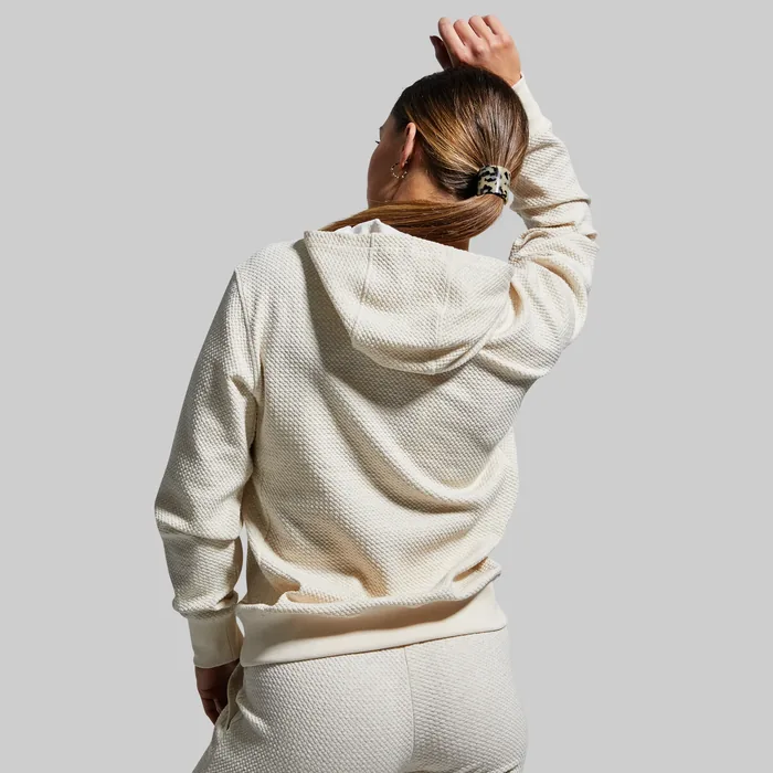 Women's Cloud Hoodie (Heather Oatmeal) - Image 3