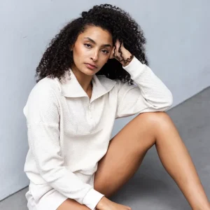 Alternative view of Revive Cloud Sweatshirt (Heather Oatmeal)