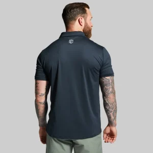 Alternative view of Athleisure Polo (Black)