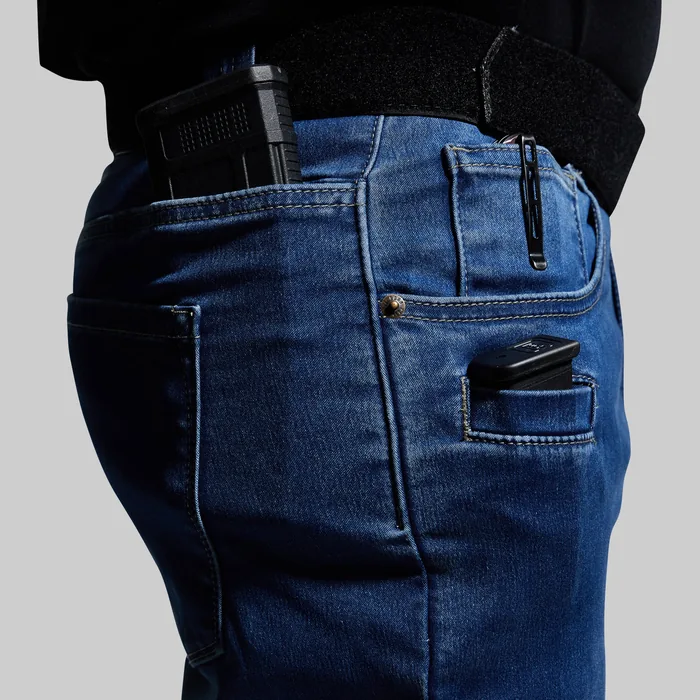FLEX Recon Straight Leg Jean (Dark Wash) - Image 6