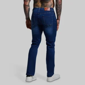 Alternative view of FLEX Stretchy Athletic Fit Jean (Dark Wash)