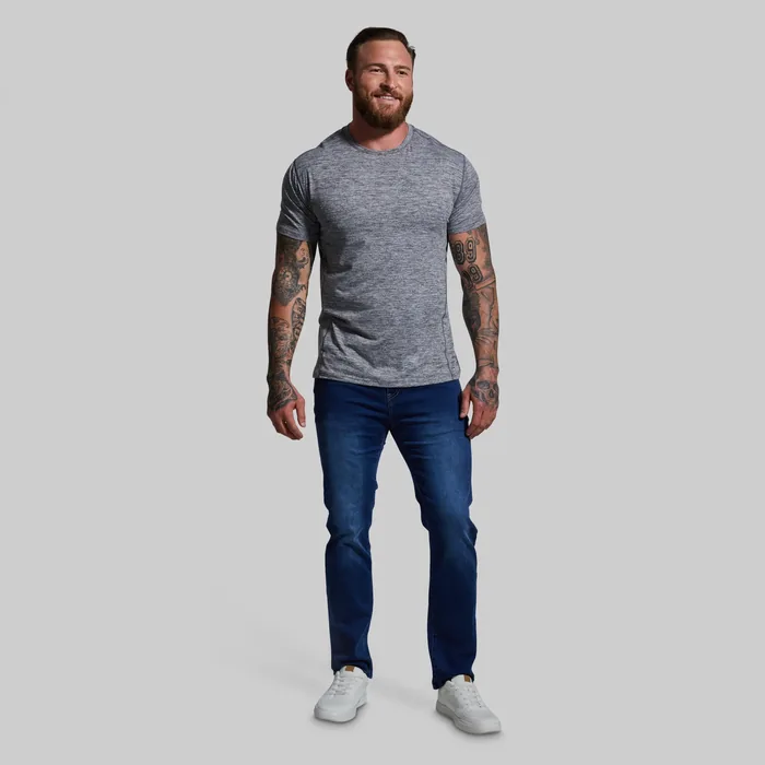 FLEX Stretchy Athletic Fit Jean (Dark Wash) - Image 6