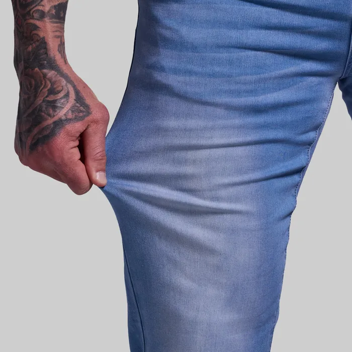 FLEX Stretchy Athletic Fit Jean (Light Wash) - Image 3