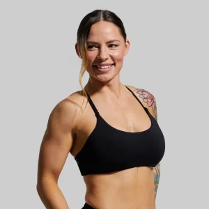 Alternative view of Serenity Sports Bra (Black)