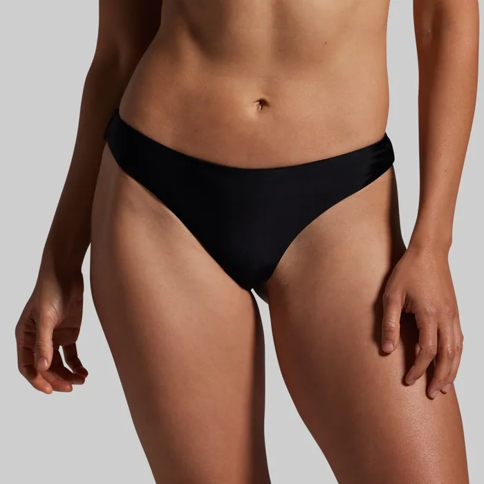 Sun Seeker Cheeky Thong (Black) - Image 3