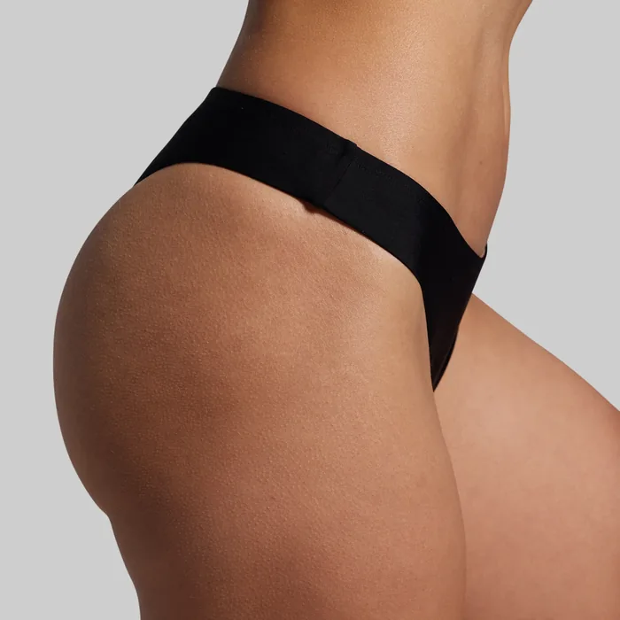 Sun Seeker Cheeky Thong (Black) - Image 4