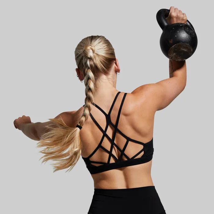 Warrior Sports Bra (Black) - Image 3