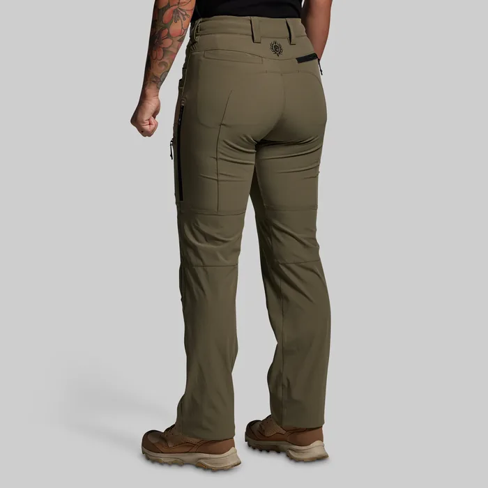 Women's Frontier Pant Light 2.0 (OD Green) - Image 2