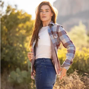 Alternative view of Woodsman Stretchy Flannel (Canyon)