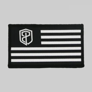 Born Primitive Velcro Flag Patch (Black)