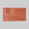 Born Primitive Velcro Flag Patch (Leather-USA)
