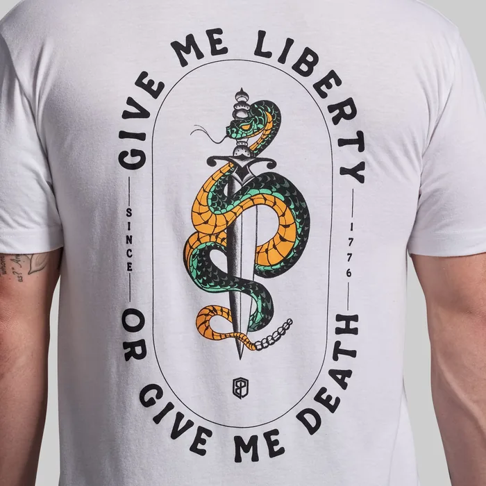Give Me Liberty Tee (White) - Image 4