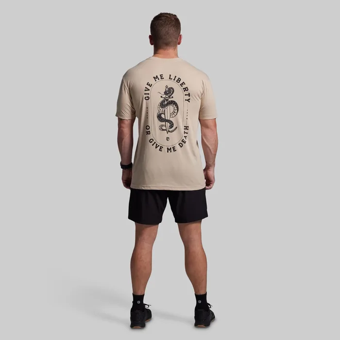 Give Me Liberty Tee (Tan) - Image 7