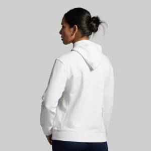 Alternative view of BP Flag Women's Unmatched Hoodie (White)