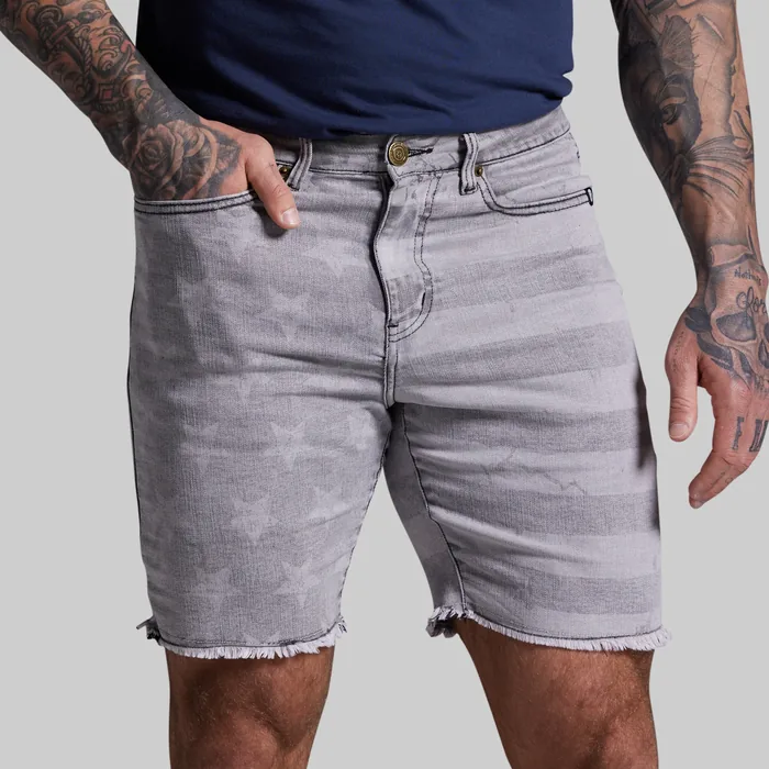 FLEX Stretchy Jort 7" (Ash Americana)