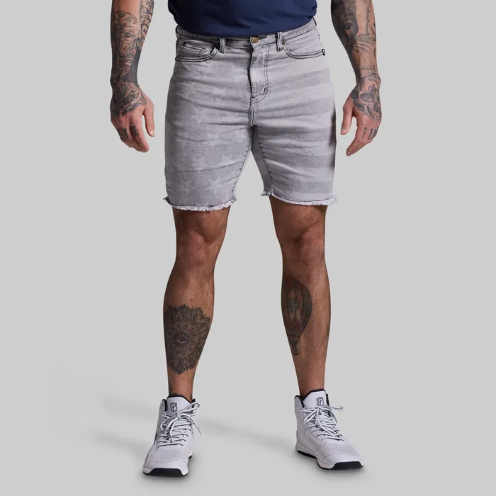 FLEX Stretchy Jort 7" (Ash Americana) - Image 4