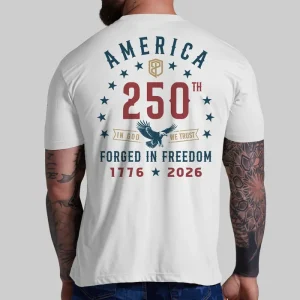 Forged in Freedom Tee (White)